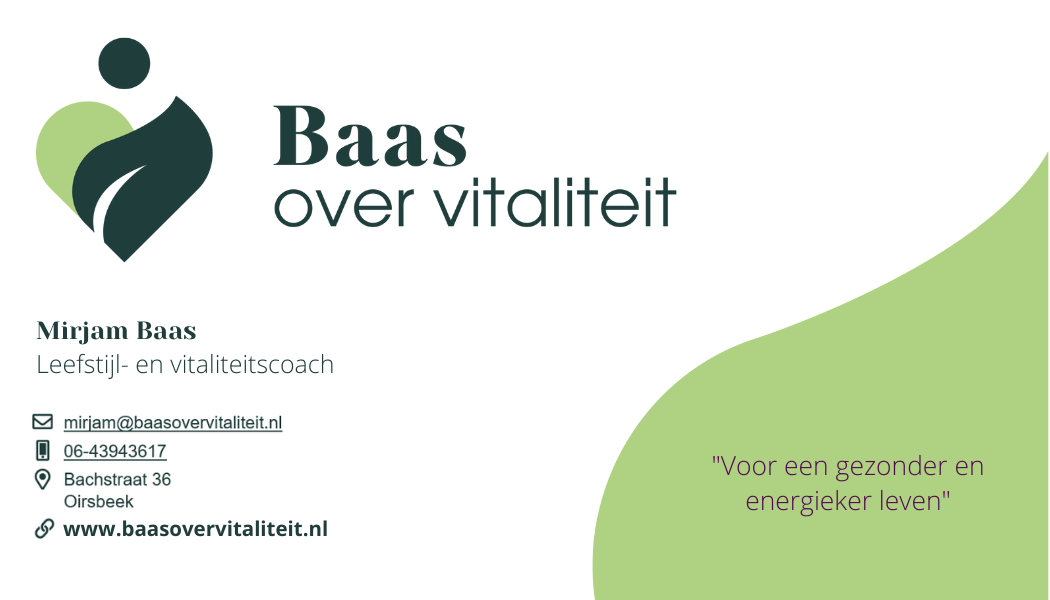 Baas over vitaliteit